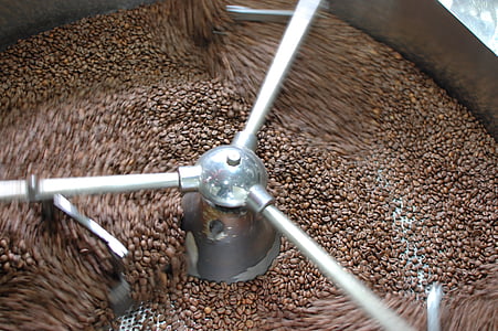 coffee, roasting, bean, grilled, seed, agriculture, food