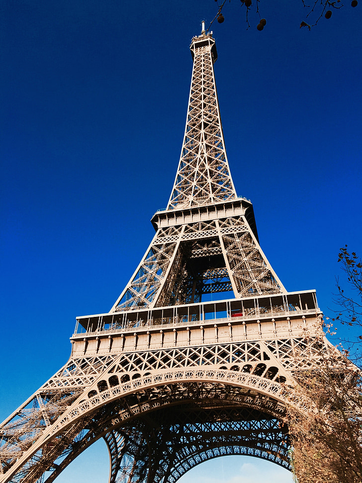 Parigi, Torre Eiffel, patrimonio, architettura, uplight, telaio, Europa