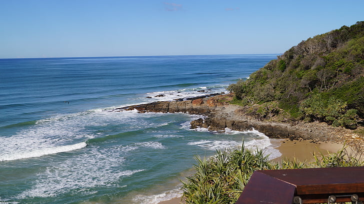 Sunshine coast, Queensland Australië, surf strand