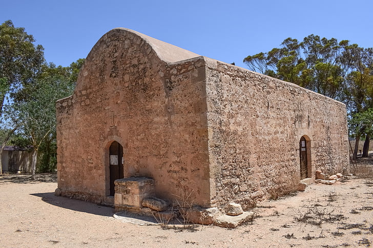 Chypre, frenaros, Ayia marina, Église, orthodoxe, vieux, religion