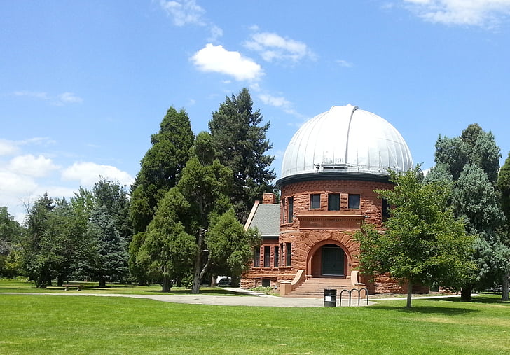 observatorio, rakennus, arkkitehtuuri, Tähtitiede, Dome, Maamerkki, Denver