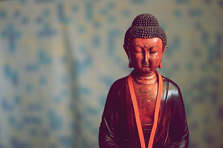 Buda, meditació, est, oriental, espiritual, estàtua