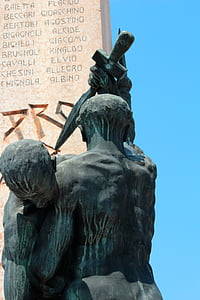 skulptūra, Garda, Bardolino, Desenzano del garda, Italija