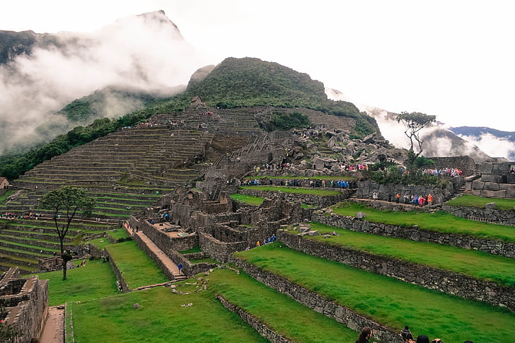 bergen, antika, arkitektur, landmärke, turism, byggnader, Inca