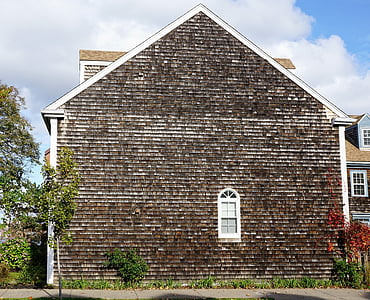 casa, façana, Canadà, Halifax, fusta, finestra, construcció