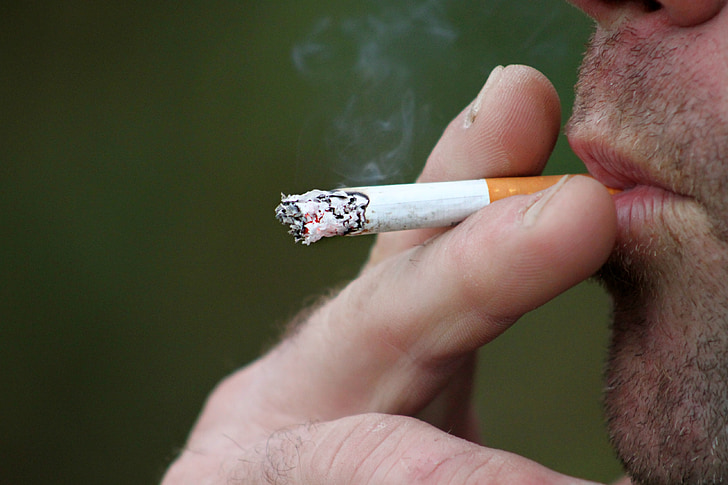 kajenje, cigaret, človek, moški, tobaka, Nikotin, zdravje