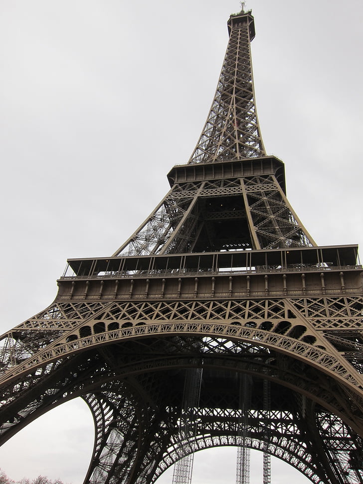 Tour Eiffel, Paris, France, tour, sculpture, monument, statue de