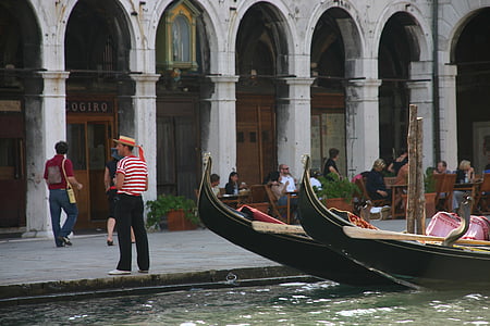 Venezia, Italia, Europa, kanalen, venetiansk, Venezia, turist