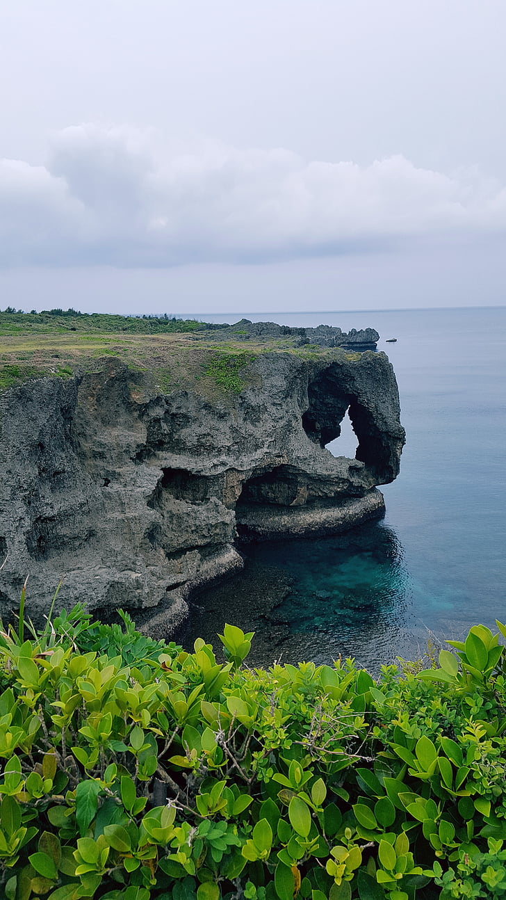 créer compte démo, paysage, Sky, nature, bois, Préfecture d’Okinawa, mer