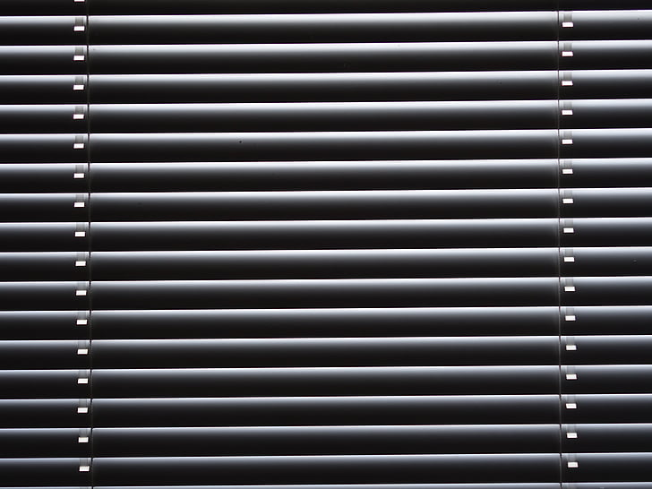 venetian blinds, sun visor, stripes, grey, course, shades of gray, pattern