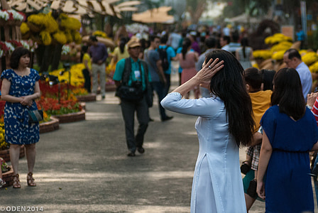 inimesed, turu, shopping, Street, jalakäijate, Vietnam, Saigon
