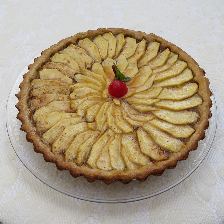 apple pie, cakes, desserts, food, pastry, sweet, apple