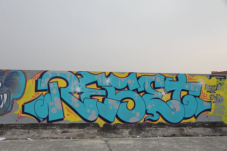 graffiti, tipus de lletra, Art