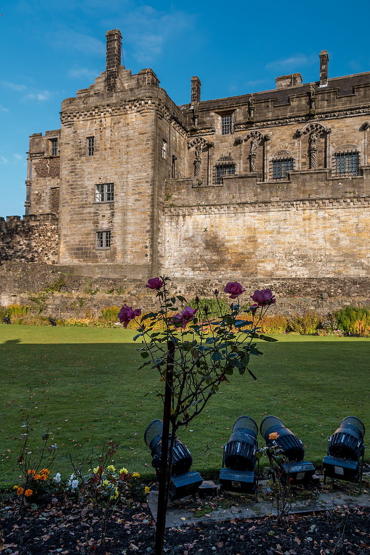 Stirling, Skotsko, hrad, skotský hrad, Stirling castle