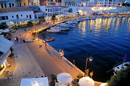 Spānija, Baleāru salas, Vidusjūras reģiona, Menorca, tas castell, Eiropa, jūra