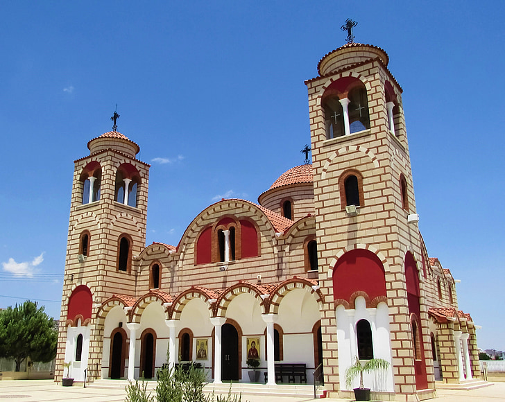 Kypros, agklisides, kirkko, Ortodoksinen, arkkitehtuuri, uskonto