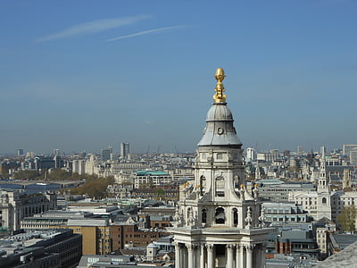 London, panoraam, City, Inglismaa, Ühendkuningriik, Suurbritannia, hoone