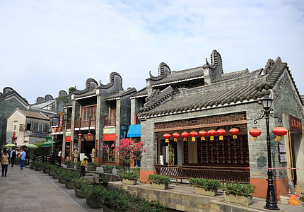 Lingnan kultur, antik arkitektur, turism