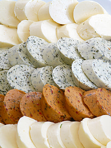 fromage, fromage à tartiner, propagation, démarreur, buffet, alimentaire