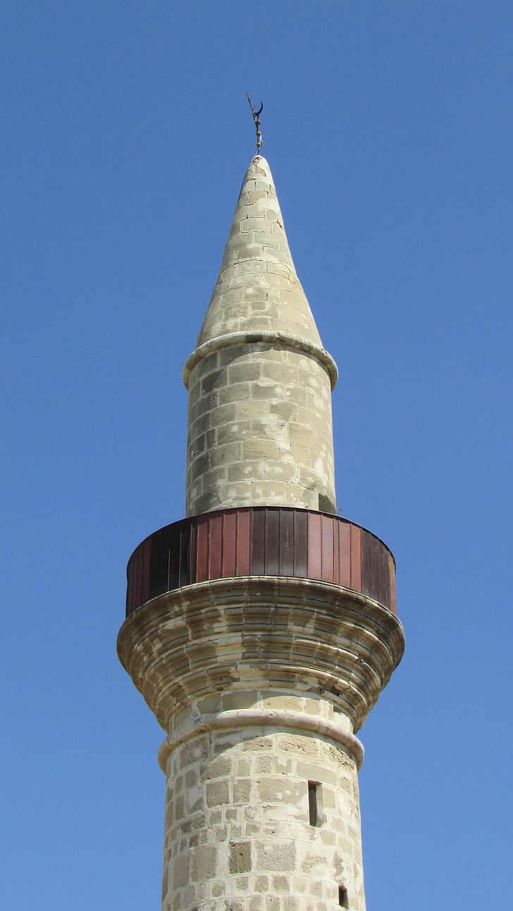Minaret, moskee, het platform, Ottomaanse, Islam, religie, Larnaca