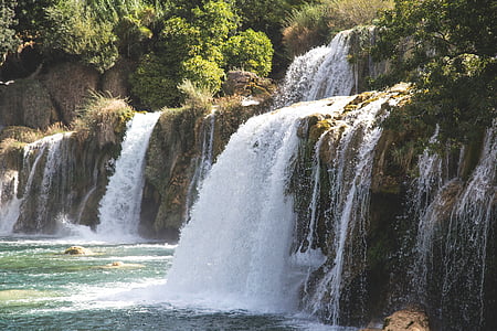 водопад, река, природата, естествени, пейзаж, вода, Грийн