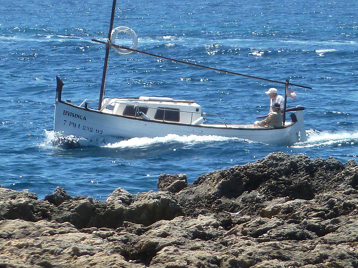 havet, fiskebåt, Mallorca
