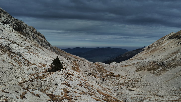 Vercors, βουνό, πτώση, Πεζοπορία, τοπίο, ορεινή διαδρομή, Άλπεις