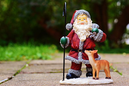 Nadal, Pare Noel, figura, decoració, Nicolau, regals, desembre