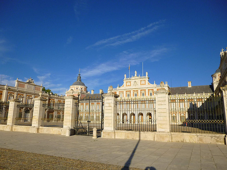 királyi palota, Aranjuez, Spanyolország, Castle, örökség, emlékmű, építészet