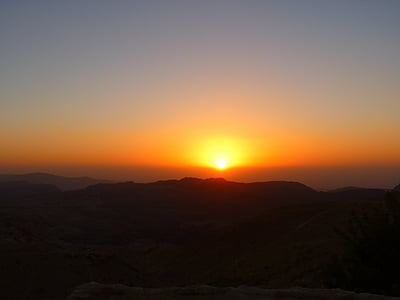 Petra, Jordanië, vakantie, reizen, Midden-Oosten, licht terug, romantiek