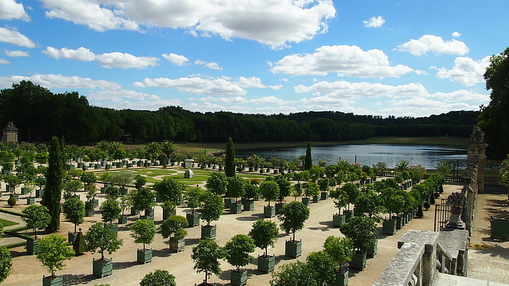 Versalles, Castillo, París, lugares de interés, jardín