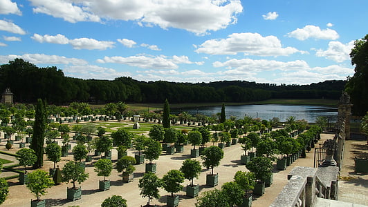 Versailles, grad, Pariz, zanimivi kraji, vrt