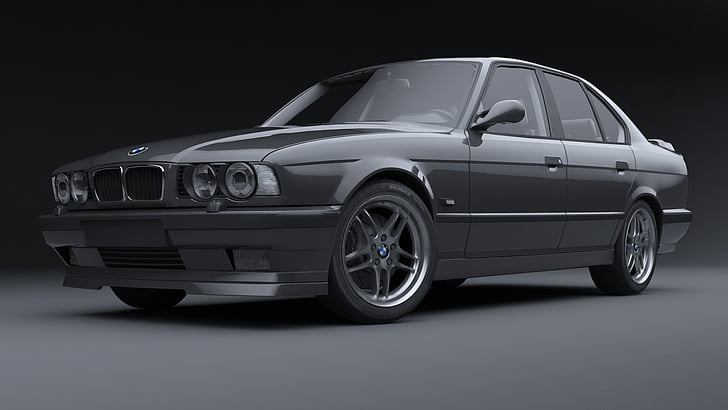 BMW m5, e34 M5, carro alemão, Automático, transporte, carro, veículo de terra