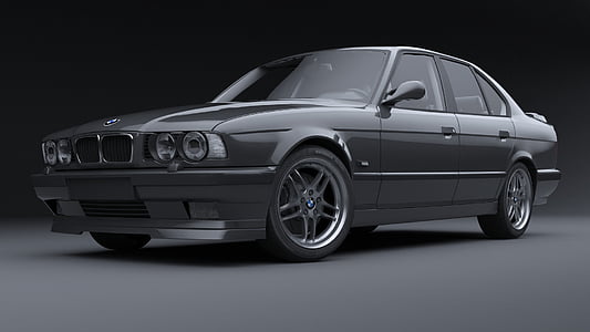 BMW m5, M5 e34, tysk bil, Auto, transport, bil, jord køretøj