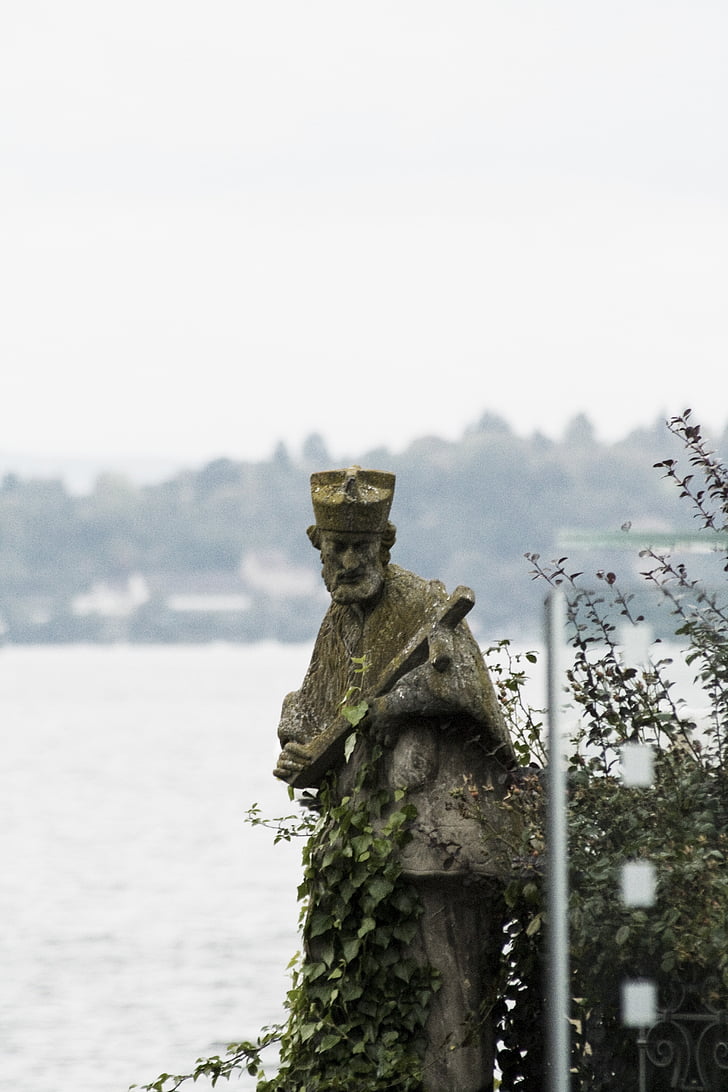 Lake St, estátua, Lago de Constança, Santo