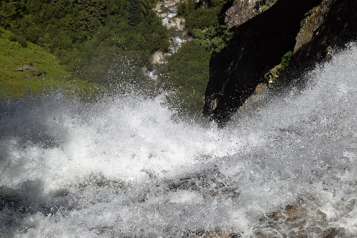 água, Cachoeira, natureza, Krimml, Áustria