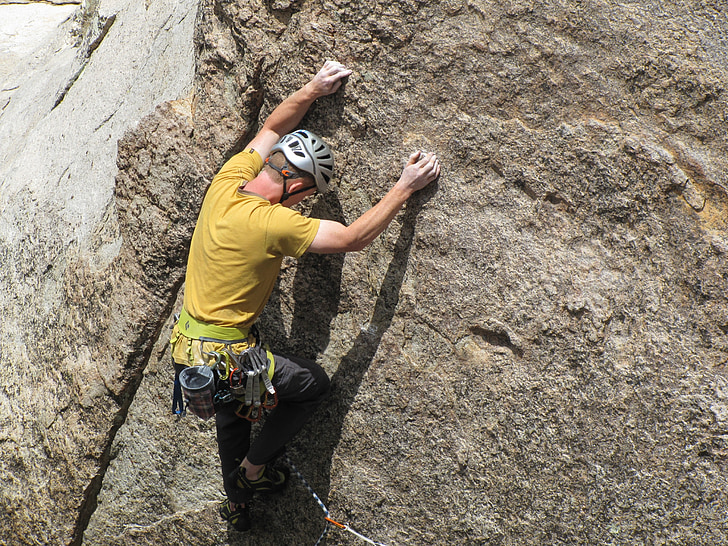 escalade de rocher, extrême, en plein air, aventure, d’escalade, sport, homme
