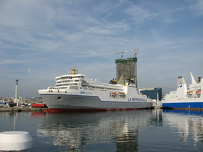Marseille, Mediterania, Port
