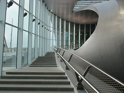 tangga, arsitektur modern, Arnhem, Desain, arsitektur, modern, perkotaan