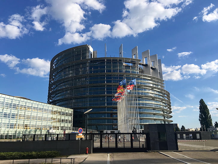 Strasbourg, Europa-Parlamentet, Europæiske