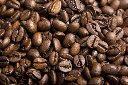 kaffe, kaffebønner, bønner, aroma, brun, drink, Café