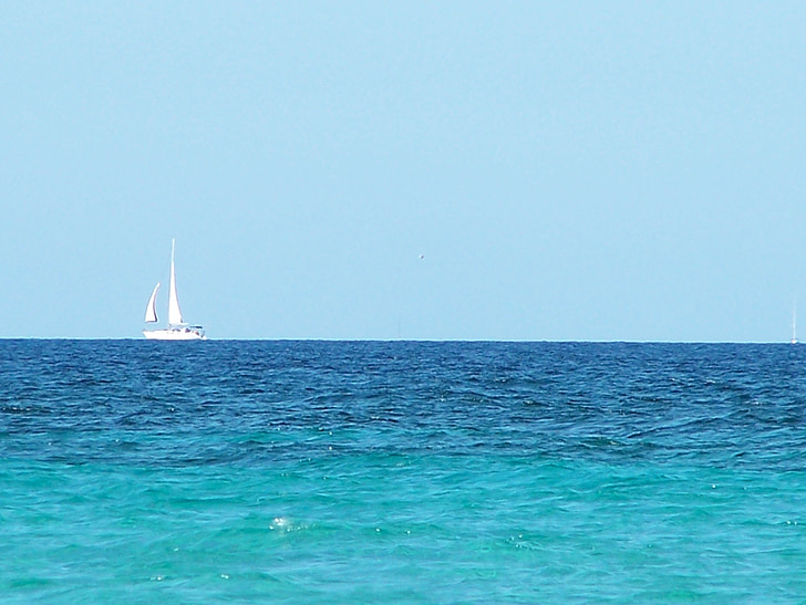 Sardinia, bầu trời, nước, tôi à?, kỳ nghỉ, Địa Trung Hải, Bãi biển
