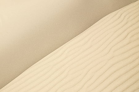 hvid, maling, væg, ørken, Dune, sand, mønster
