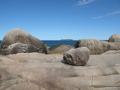 roques, Mar, Costa, línia de costa rocosa, Ecologia, medi ambient, l'aigua