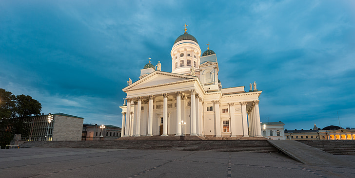 katedra, bažnyčia, garbinimas, religija, Helsinkio