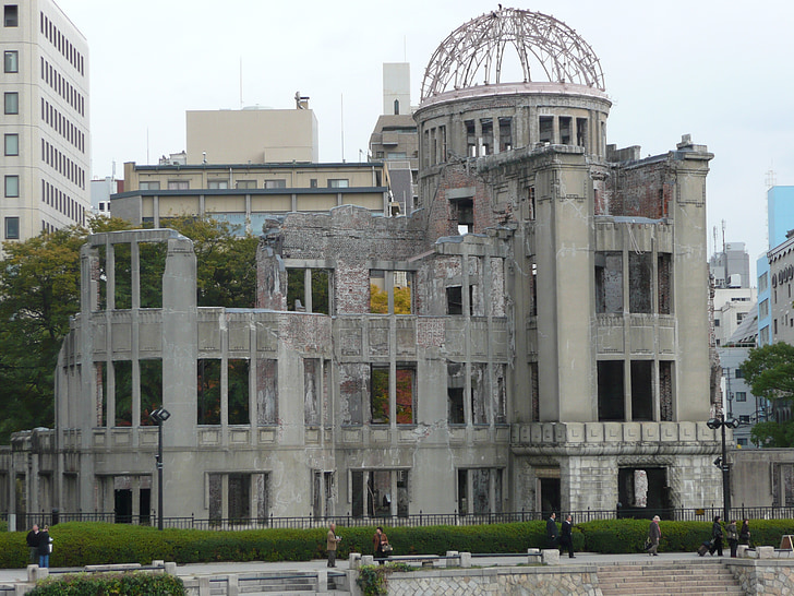 Hiroshima, Jaapan, turist, maastik, atraktsioon, Jaapani, arhitektuur