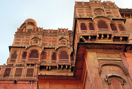 인도, rajastan, jaisalmer, 궁전, 마 하 라자