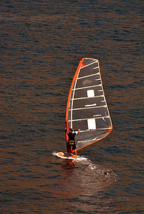windsurf, agradable, glándulas suprarrenales