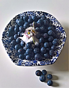 blåbär, bickbeeren, Vaccinium, blåbär, mjuk frukt, frukter, blå