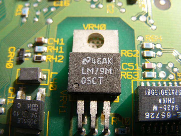 Transistor, Chip, Elektronik, BNC, Etherlink, ISA, Netzwerk
